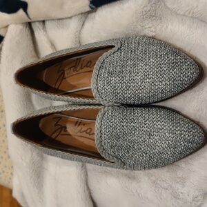 Zodiac gray/blue flats